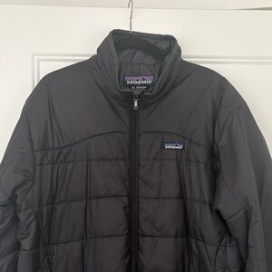 Patagonia Men’s Black Quilted Puff Jacket